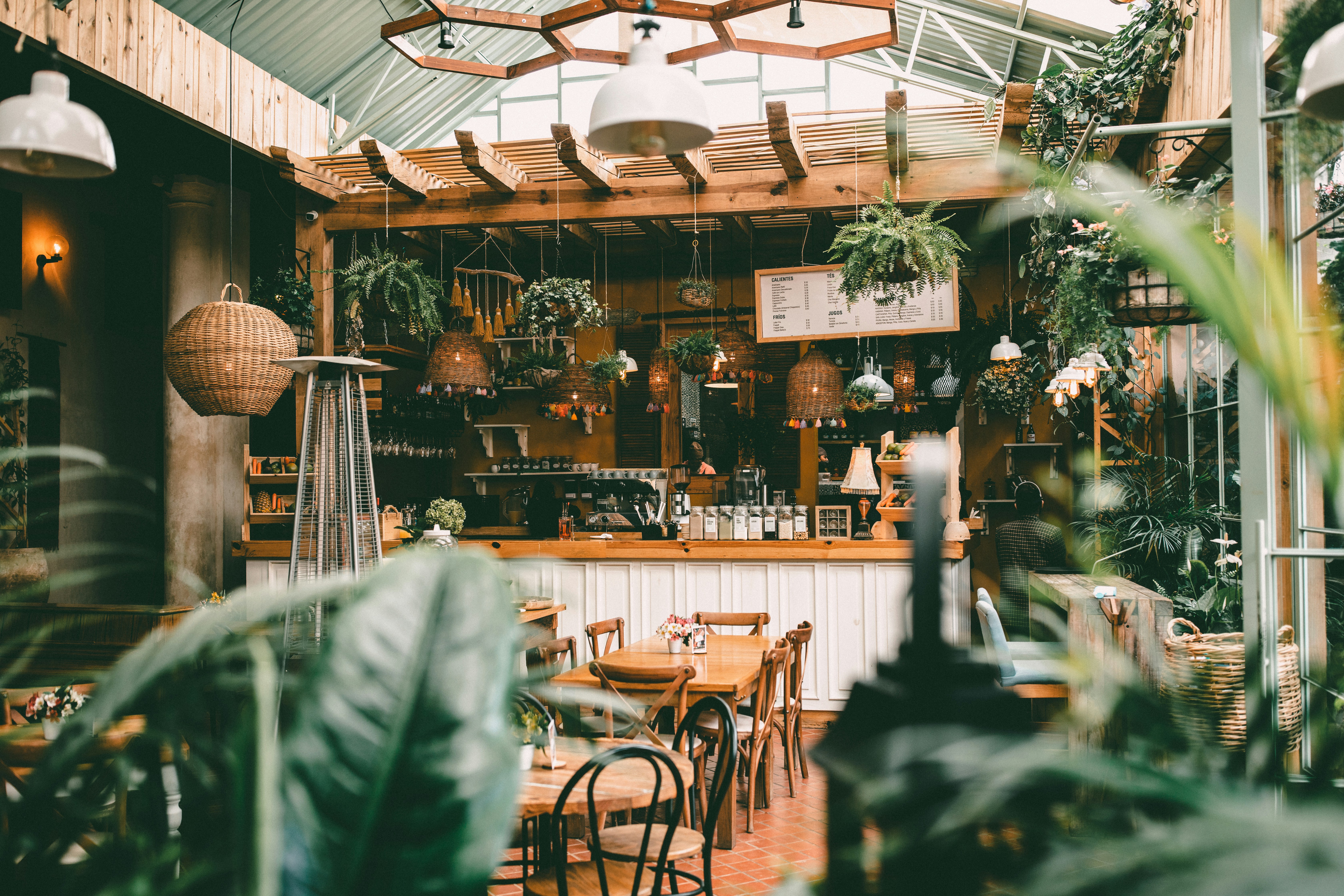Cozy Cafe' Interior